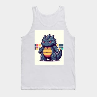 Chibi little kaiju Tank Top